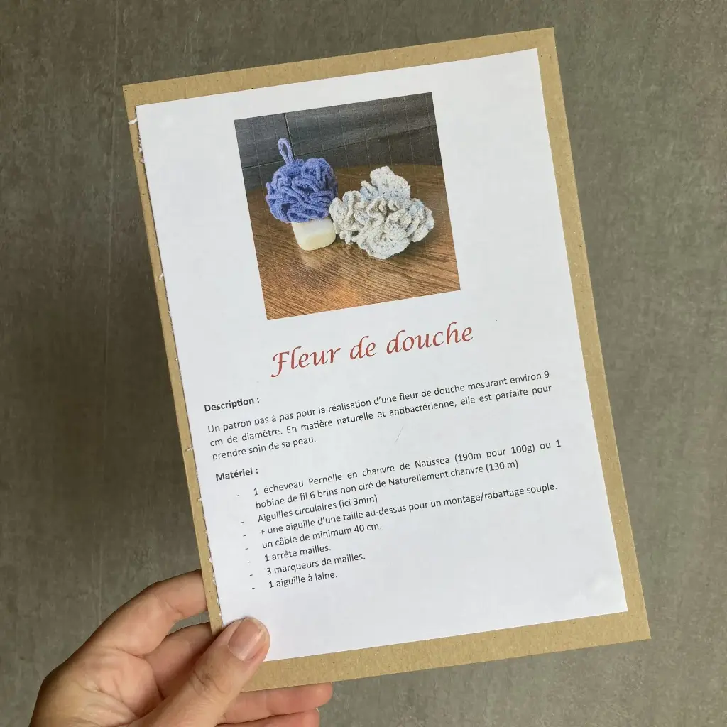  Patron de Fleur de Douche 