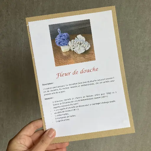  Patron de Fleur de Douche 